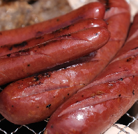 えぞシカ肉のソーセージにフランクに焼肉セット