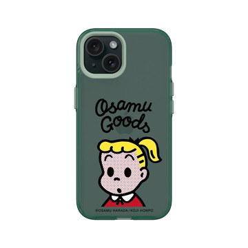 iPhone 15 Clear 憂墨綠 - OSAMU GOODS - 經典系列-JILL