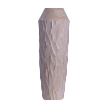 泰吉利 北歐實木禪意現代簡約家居插花花器茶幾裝飾藝術花瓶擺件1入