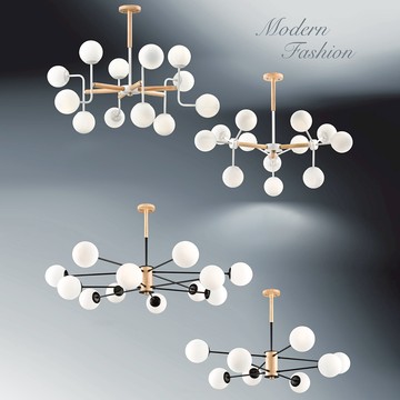 北歐風原木半吸頂燈  49-61481、61482、61483、61484