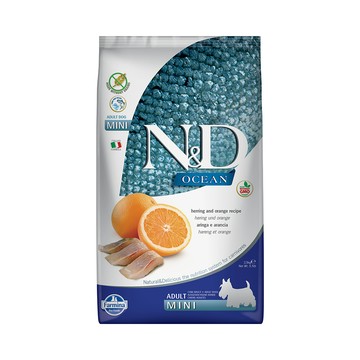 Farmina 天然海洋系列 OD1 全齡犬 無穀鯡魚甜橙 2.5kg 小顆粒