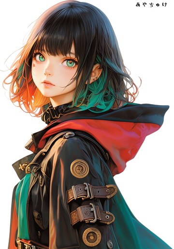 【11月新品】07-105-0166 人物貼紙 冬日女孩