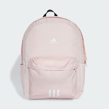 Adidas CLSC BOS 3S BP [JF0674] 後背包 雙肩背包 書包 經典 運動 休閒 粉色