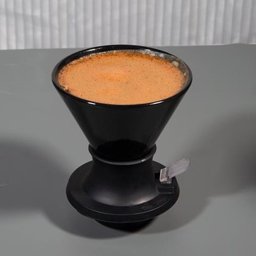 koonan聰明杯濾杯陶瓷悶蒸杯 手沖咖啡過濾器開關杯v60咖啡濾杯