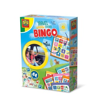 荷蘭SES 幼兒窗戶賓果遊戲靜電貼-02238