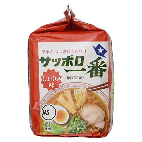 サンヨー食品 サッポロ一番しょうゆ味 5食入