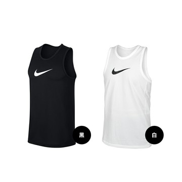 【毒】現貨 快速出貨 零碼出清 NIKE DRY 大LOGO 運動背心 男款 黑白雙色 BV9388-010/100【領券折222｜Cube卡+APP下單最高10%回饋】