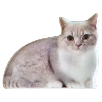 Decole Oh my Cats! 貓咪筷架 陶瓷  曼赤肯  1個