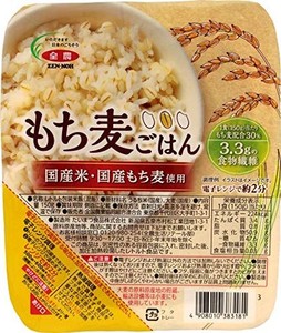 パールライス 全農 国産米・国産もち麦使用 もち麦ご飯 150G×24P