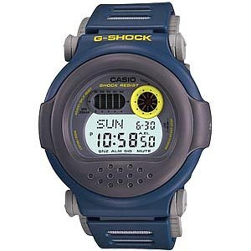 カシオ G-SHOCK 腕時計 ジェイソンモデル ネイビー×グレー G-001-2C