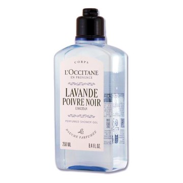 【L’OCCITANE 歐舒丹】黑曜薰衣草沐浴膠 250ml（百貨公司貨）