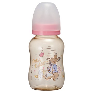 奇哥 比得兔PPSU標準奶瓶 粉色 150ml 安全耐高溫  1個