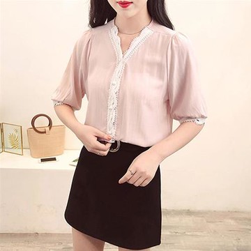 【韓國K.W.】現貨追加款清秀佳人首選上衣