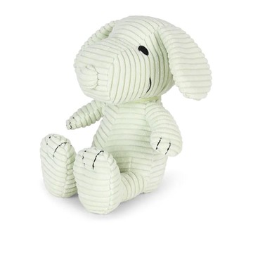 BON TON TOYS｜Snoopy史努比ECO燈芯絨填充玩偶-薄荷綠 19cm