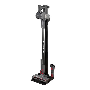 NICONICO 新一代強力旋風無線吸塵器 NI-L2004-G 尊爵灰色  1台