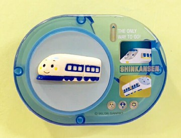 【震撼精品百貨】Shin Kan Sen 新幹線 三麗鷗新幹線迷你/攜帶型膠台-藍#81999 震撼日式精品百貨