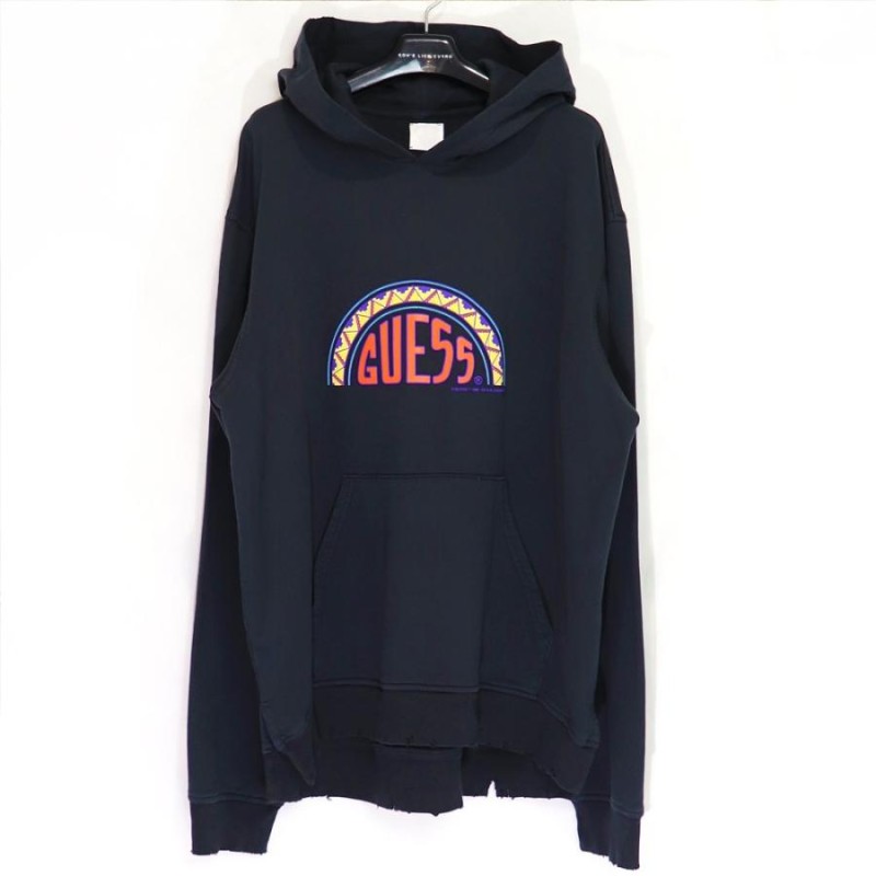 ALCHEMIST VIN BL MENS GUESS BLACK HOODIE アルケミスト メンズ