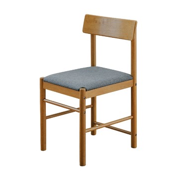 【RICHOME】日式和風餐椅(1入)橡木色1入