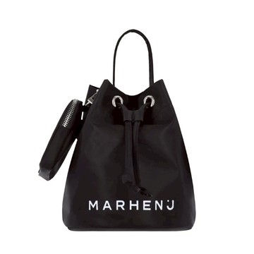 【MARHEN.J】Lexy V2 黑色水桶肩背包_大容量好收納逛街必備