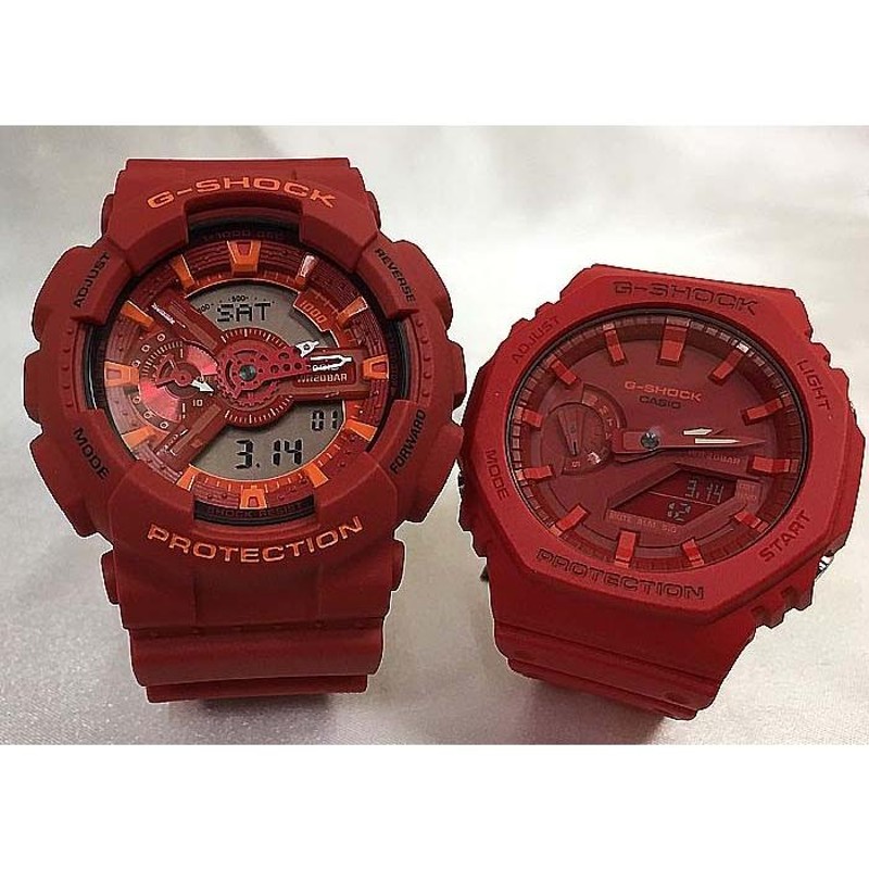 恋人達のGショック ペアウオッチ カシオ G-SHOCK GA-110AC-4AJF GA