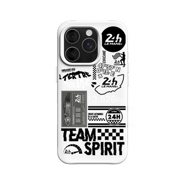 iPhone 16 Pro SolidX 白 - 24 Hours of Le Mans - Graffiti