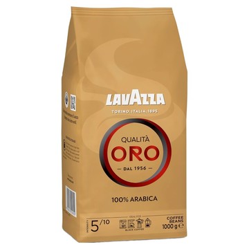 LAVAZZA ORO 金牌阿拉比卡咖啡豆  1kg  1個  全豆咖啡 未研磨