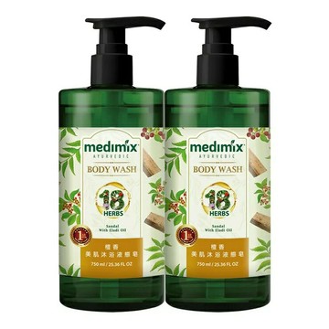 Medimix 阿育吠陀液態皂 檀香 750毫升 X 2入