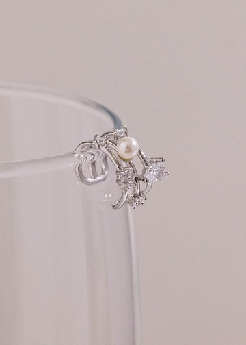 焦點甜心・純銀耳骨夾