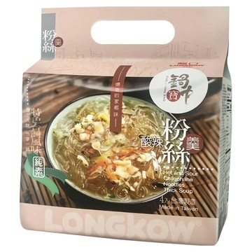 龍口 鍋中寶粉絲羹 Set 酸辣羹 台灣製造  4包