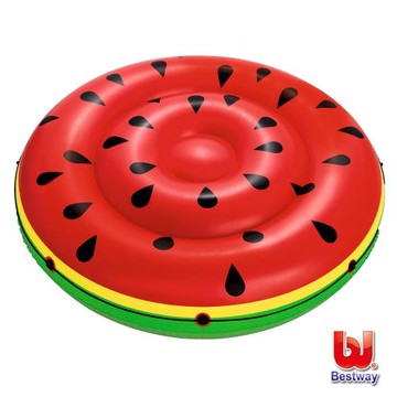 哈街 Bestway 西瓜雙人水上充氣浮排/浮床/氣墊43140