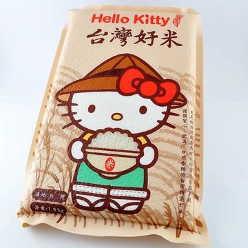hello kitty rice,kitty 米陪你一起吃飯飯唷(1.8kg/包)
