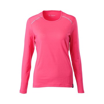 【Wildland 荒野】輕能量纖維親膚保暖衣 女 蜜桃紅 W2671-16