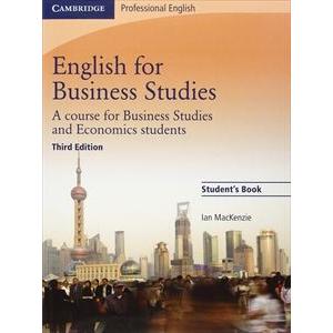 English for Business Studies 3rd Edition Student’s Book