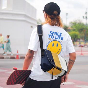 Timbuk2 Classic Messenger Eco 13 吋經典郵差包 - 白銀金