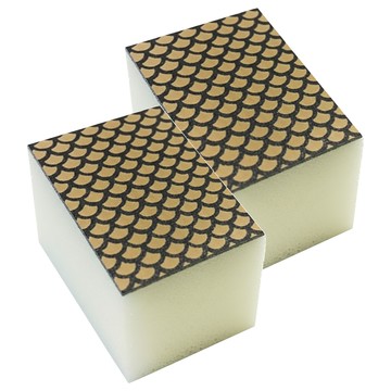 KOKUBO 小久保 鑽石鍋具玻璃鏡面用鑽石海綿 2入 日本製造  1組  2.5 x 3.4 x 1.4cm