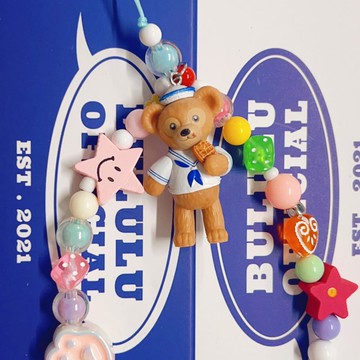 原創Duffy糖果串珠手機鏈