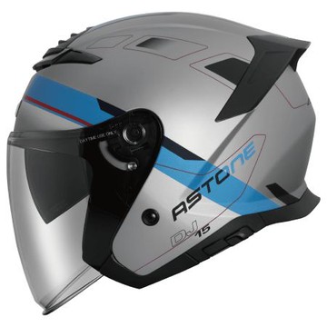 【高CP值】Astone DJ15 XA2 平灰藍 3/4罩安全帽