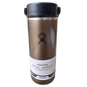 Hydro Flask 寬口輕量真空保溫鋼瓶  1個  473ml  曜石黑