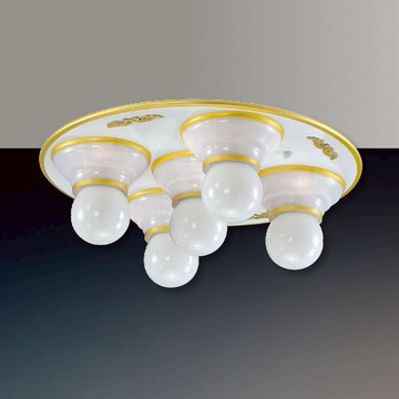 傳統型吸頂五燈 B244-81-24551