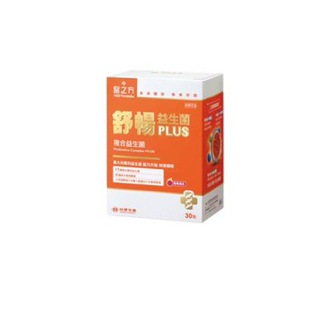【海外專區-澳門除外】《醫之方》舒暢益生菌PLUS(30包)