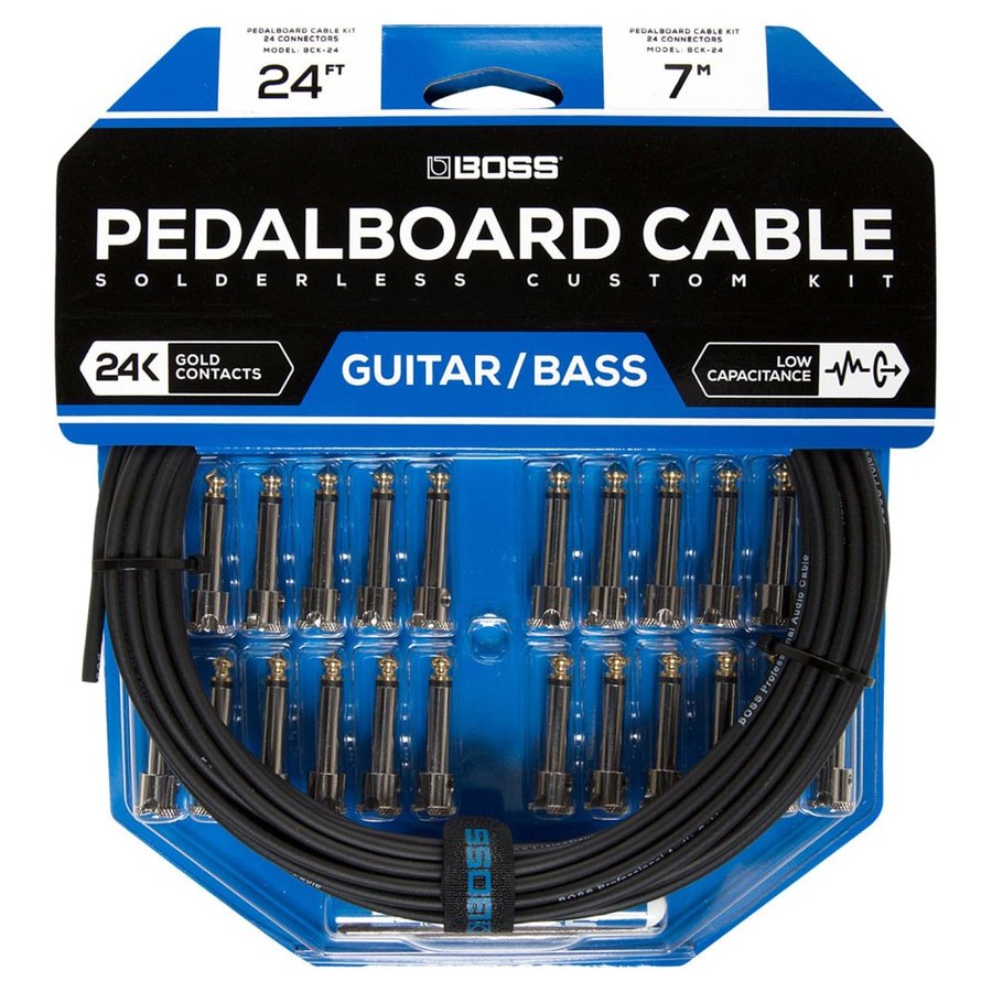 ローランド BOSS Pedalboard cable kit, 24connectors, 7.3m BCK-24