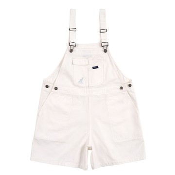 KANGOL 男 水洗吊帶短褲 6322157100