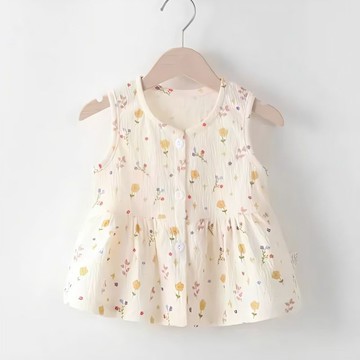 Mimo⭐夏季女童背心夏裝馬甲衣服童裝女寶寶夏季上衣
