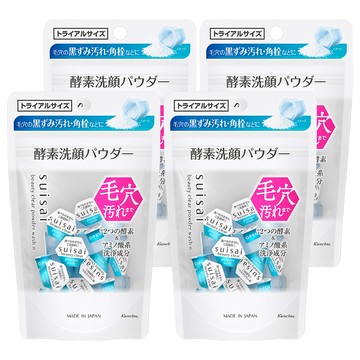 Kanebo 佳麗寶 suisai 台灣公司貨 淨透酵素粉N 15顆  20g  4包