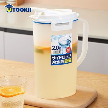 UTOOKII 日式窄型冰溫兩用磨砂冷水壺-2L