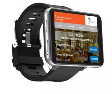 【4%點數】LEMFO LEM T 高配版 3+32GB 2.86吋 安卓手錶手機/4G插卡/IP67防水/2700mAh 通話視訊