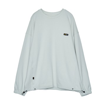 5th STREET｜女裝｜動物背行李印花長袖T恤｜灰卡其