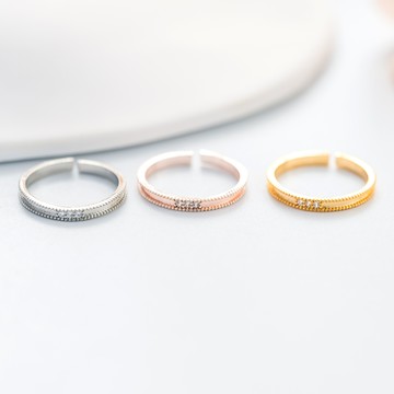 無聲默劇戒指(J041L0O009J) - JUJURY