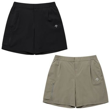 Descente 迪桑特 短褲 男裝 透氣 梭織 黑/綠 SR221DHP41-BLK0/SR221DHP41-KHAK