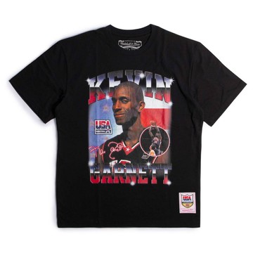 M&N LEGEND COLLAGE 短袖上衣 TEAM USA Kevin Garnett